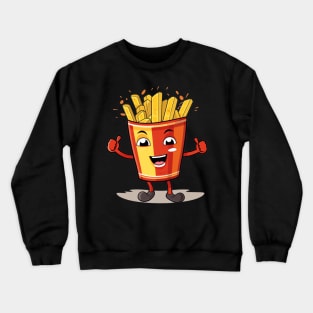 kawaii french fries T-Shirt cute Crewneck Sweatshirt